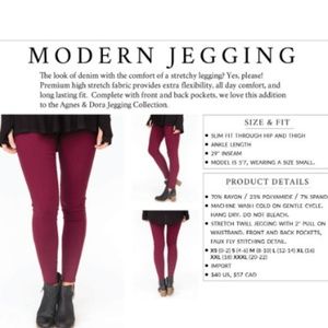 Agnes &Dora Modern Jegging - XXXL